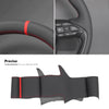 MEWAN Genuine Leather Car Steering Wheel Cove for Toyota Yaris Cross GR - Mewant Cover