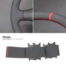 Load image into Gallery viewer, MEWAN Genuine Leather Car Steering Wheel Cove for VW Santana 2000 - 2012 - Mewant Cover
