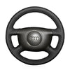 MEWANT Alcantara Car Steering Wheel Cover for Audi A4 1998 A6 /A8 A8 L /Allroad - Mewant Cover