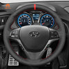 MEWANT Alcantara Car Steering Wheel Cover for Hyundai Genesis Coupe 2010 - 2016 - Mewant Cover