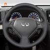 MEWANT Alcantara Car Steering Wheel Cover for Infiniti G25 EX EX35 Q40 Q60 QX50 - Mewant Cover