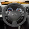 MEWANT Alcantara Car Steering Wheel Cover for Infiniti G25 EX EX35 Q40 Q60 QX50 - Mewant Cover