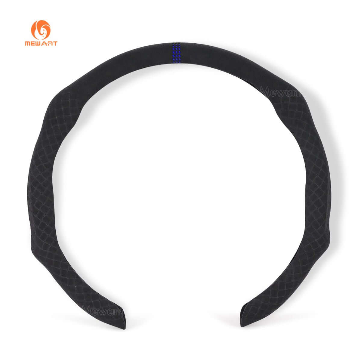 MEWANT Alcantara Universal Car Steering Wheel Cover for Most Audi Mercedes Benz BMW VW Subaru Hyundai Kia... - Alcantara, Leather, Carbon Fiber, Easy Install, Non - Slip, Best Steering Wheel Cover