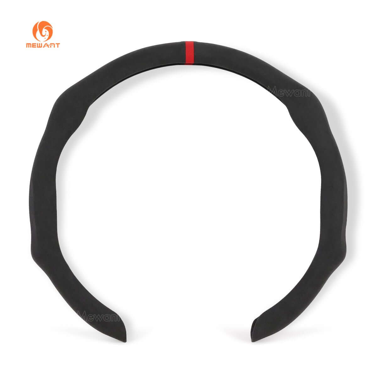 MEWANT Alcantara Universal Car Steering Wheel Cover for Most Audi Mercedes Benz BMW VW Subaru Hyundai Kia... - Alcantara, Leather, Carbon Fiber, Easy Install, Non - Slip, Best Steering Wheel Cover