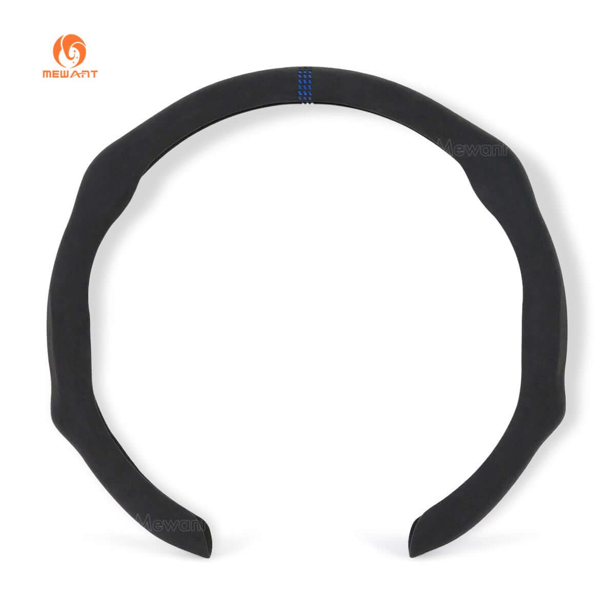 MEWANT Alcantara Universal Car Steering Wheel Cover for Most Audi Mercedes Benz BMW VW Subaru Hyundai Kia... - Alcantara, Leather, Carbon Fiber, Easy Install, Non - Slip, Best Steering Wheel Cover