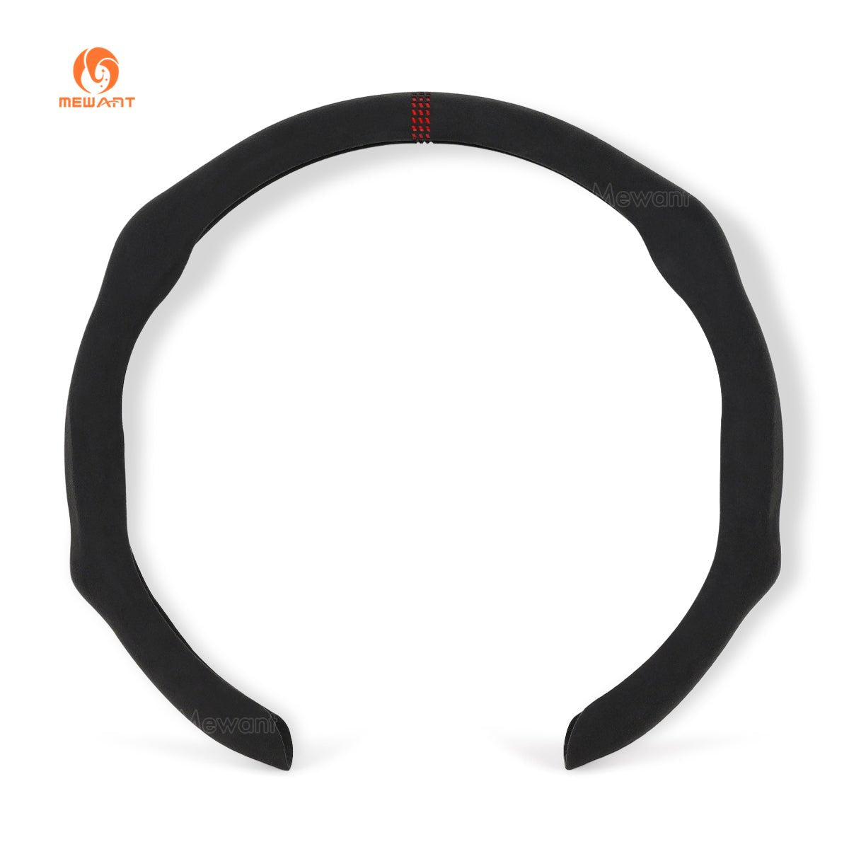 MEWANT Alcantara Universal Car Steering Wheel Cover for Most Audi Mercedes Benz BMW VW Subaru Hyundai Kia... - Alcantara, Leather, Carbon Fiber, Easy Install, Non - Slip, Best Steering Wheel Cover