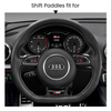 Mewant Aluminum Alloy Carbon Fiber Steering Wheel Shift Paddle for Audi A5 /A7 /RS 5 /RS 7 /S3 /S4 /S5/S6 /S7/SQ5 - Mewant Cover