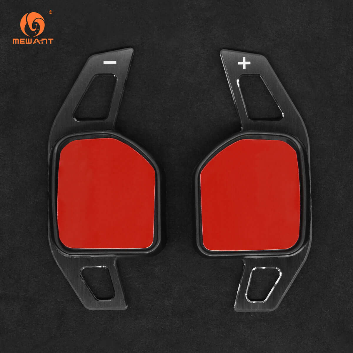 Mewant Aluminum Alloy Carbon Fiber Steering Wheel Shift Paddle for Audi R8 2008 - 2010 /TT 2008 - 2015/A3 2006 - 2013/A4 (B8) 2005 - 2012/A3 (8P) 2006 - 2013/A4 (B8) 2005 - 2012RS 4 2007 - 2008/S4 2006 - 2012 - Alcantara, Leather, Carbon Fiber, Easy Install, Non - Slip, Best Steering Wheel Cover