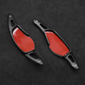 Mewant Aluminum Alloy Carbon Fiber Steering Wheel Shift Paddle for BMW 2 Series F44/F45/F46 /3 Series G20/G21 /4 Series G22/G23 /5 Series G30/G31 /6 Series G32 /7 Series G11/G12 /8 Series G14/G15/G16 /X3 G01 /X4 G02 /X5 G05 /X6 G06 /X7 G07 /Z4 G29 - Alcantara, Leather, Carbon Fiber, Easy Install, Non - Slip, Best Steering Wheel Cover