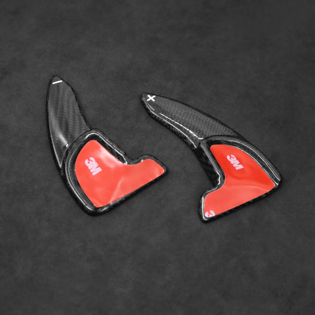 Mewant Aluminum Alloy Carbon Fiber Steering Wheel Shift Paddle for Dodge Challenger Charger Durango RT & Scat Pack 2015 - 2021, For Jeep Grand Cherokee 2014 - 2021 - Alcantara, Leather, Carbon Fiber, Easy Install, Non - Slip, Best Steering Wheel Cover