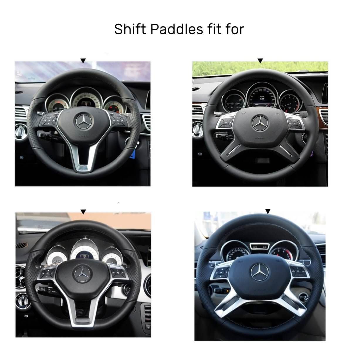 Mewant Aluminum Alloy Carbon Fiber Steering Wheel Shift Paddle for Fits some models from 2012 to 2015 - Alcantara, Leather, Carbon Fiber, Easy Install, Non - Slip, Best Steering Wheel Cover