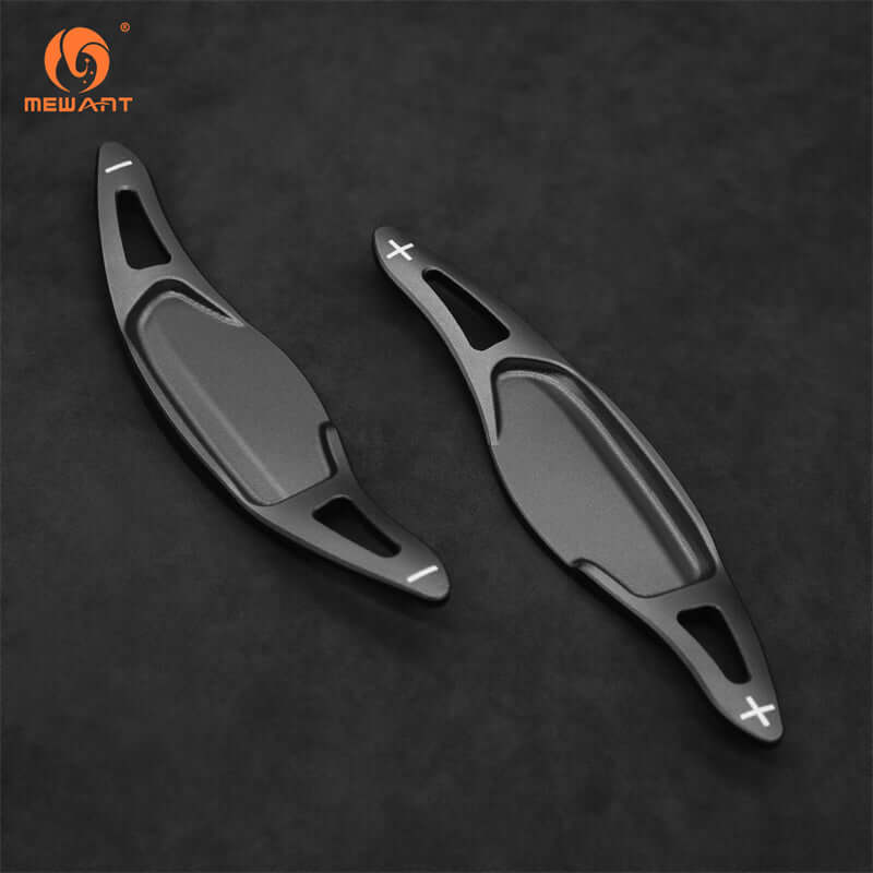 Mewant Aluminum Alloy Carbon Fiber Steering Wheel Shift Paddle for Kia Stinger - Alcantara, Leather, Carbon Fiber, Easy Install, Non - Slip, Best Steering Wheel Cover