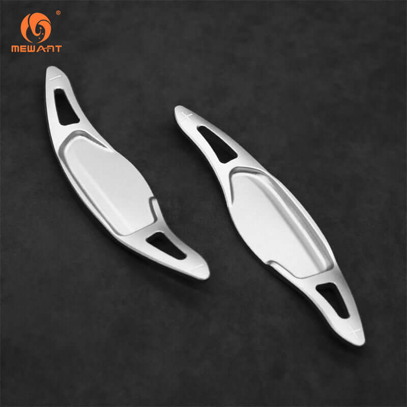Mewant Aluminum Alloy Carbon Fiber Steering Wheel Shift Paddle for Kia Stinger - Alcantara, Leather, Carbon Fiber, Easy Install, Non - Slip, Best Steering Wheel Cover