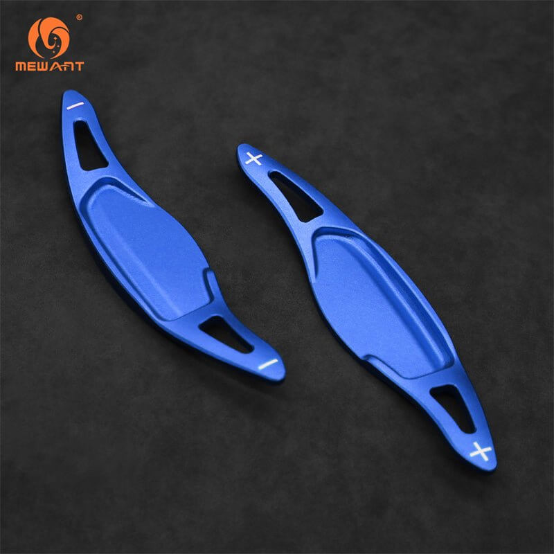 Mewant Aluminum Alloy Carbon Fiber Steering Wheel Shift Paddle for Kia Stinger - Alcantara, Leather, Carbon Fiber, Easy Install, Non - Slip, Best Steering Wheel Cover