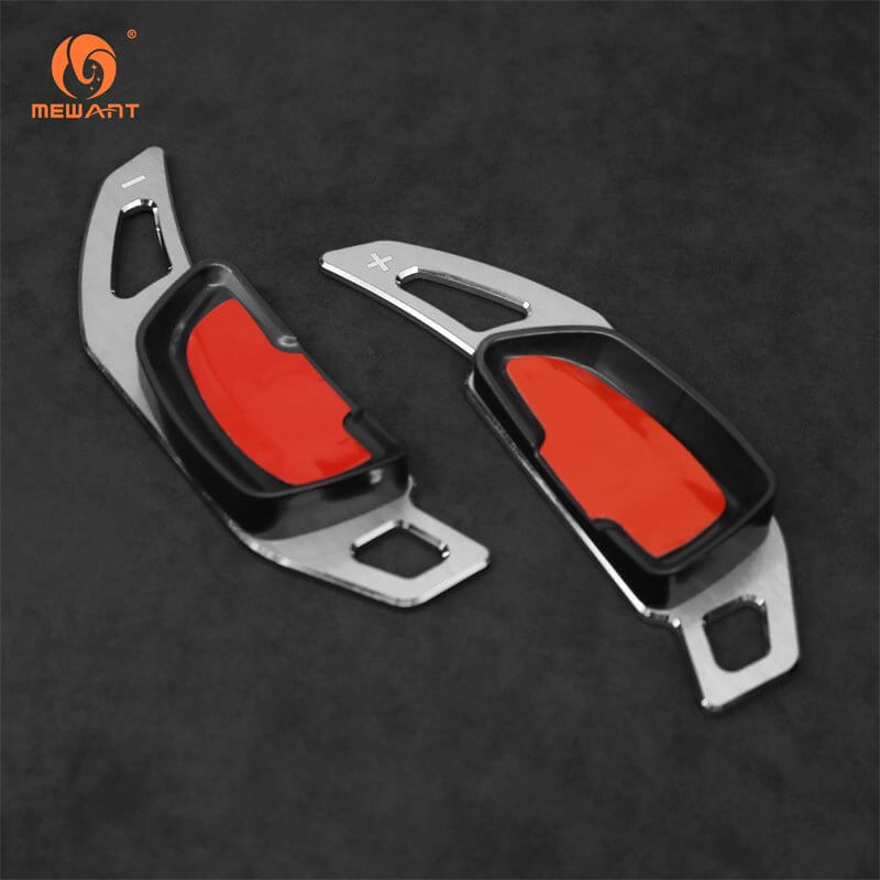 Mewant Aluminum Alloy Carbon Fiber Steering Wheel Shift Paddle for Mercedes Benz (Fits some models after 2015) - Alcantara, Leather, Carbon Fiber, Easy Install, Non - Slip, Best Steering Wheel Cover