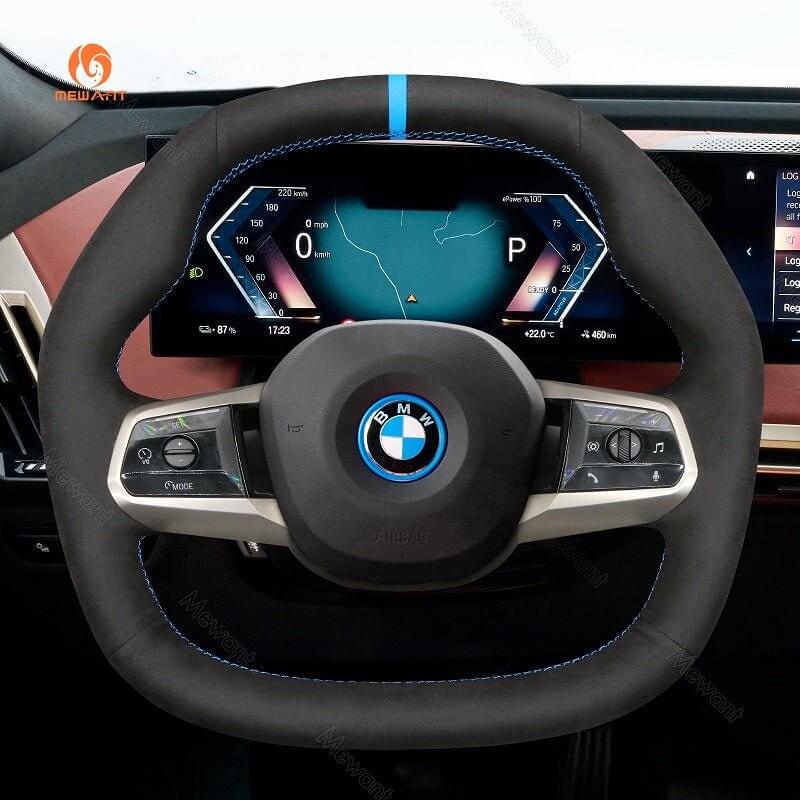 MEWANT Ath Steering Wheel Cover for BMW iX (I20) 2021-2026