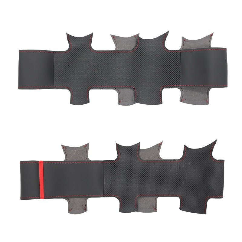 MEWANT Athsuede Car Steering Wheel Cover for Dodge Ram 1998 - 2002 - Alcantara, Leather, Carbon Fiber, Easy Install, Non - Slip, Best Steering Wheel Cover