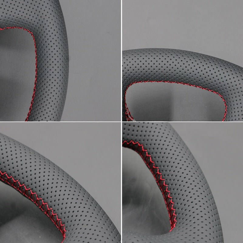 MEWANT Athsuede Car Steering Wheel Cover for Dodge Ram 1998 - 2002 - Alcantara, Leather, Carbon Fiber, Easy Install, Non - Slip, Best Steering Wheel Cover