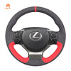 MEWANT Athsuede Car Steering Wheel Cover for Lexus IS 200t 250 300 350 F Sport RC CT 200h NX - Mewant Cover