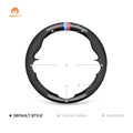 MEWANT Black Alcantara Car Steering Wheel Cover for BMW G20 F44 G22 G26 G30 G32 G11 G14 G15 G16 G01 G02 G05 G06 G07 G29 - Alcantara, Leather, Carbon Fiber, Easy Install, Non - Slip, Best Steering Wheel Cover