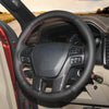 MEWANT Black Leather Car Steering Wheel Cover for Ford Ranger / Everest - Mewant Cover