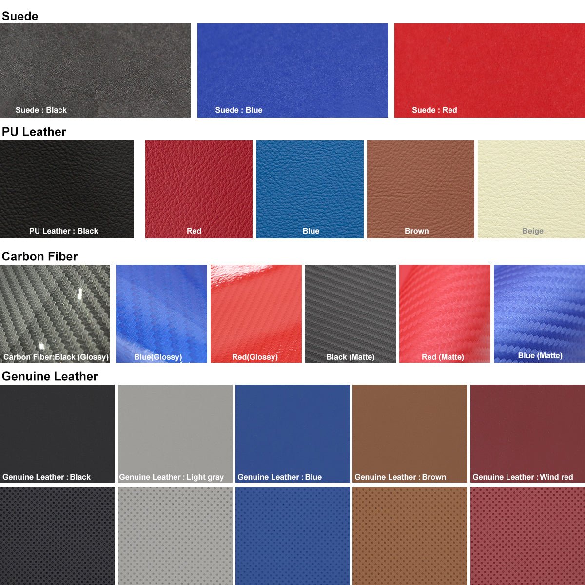 MEWANT Black Leather Car Steering Wheel Cover for Honda Civic 6 / Civic EK CTR EK3 EK4 / Civic Type R Sir EK9 1996¡§C2000 - Alcantara, Leather, Carbon Fiber, Easy Install, Non - Slip, Best Steering Wheel Cover