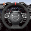 MEWANT Black Leather Suede Car Steering Wheel Cover for Chevrolet Camaro - Mewant Cover