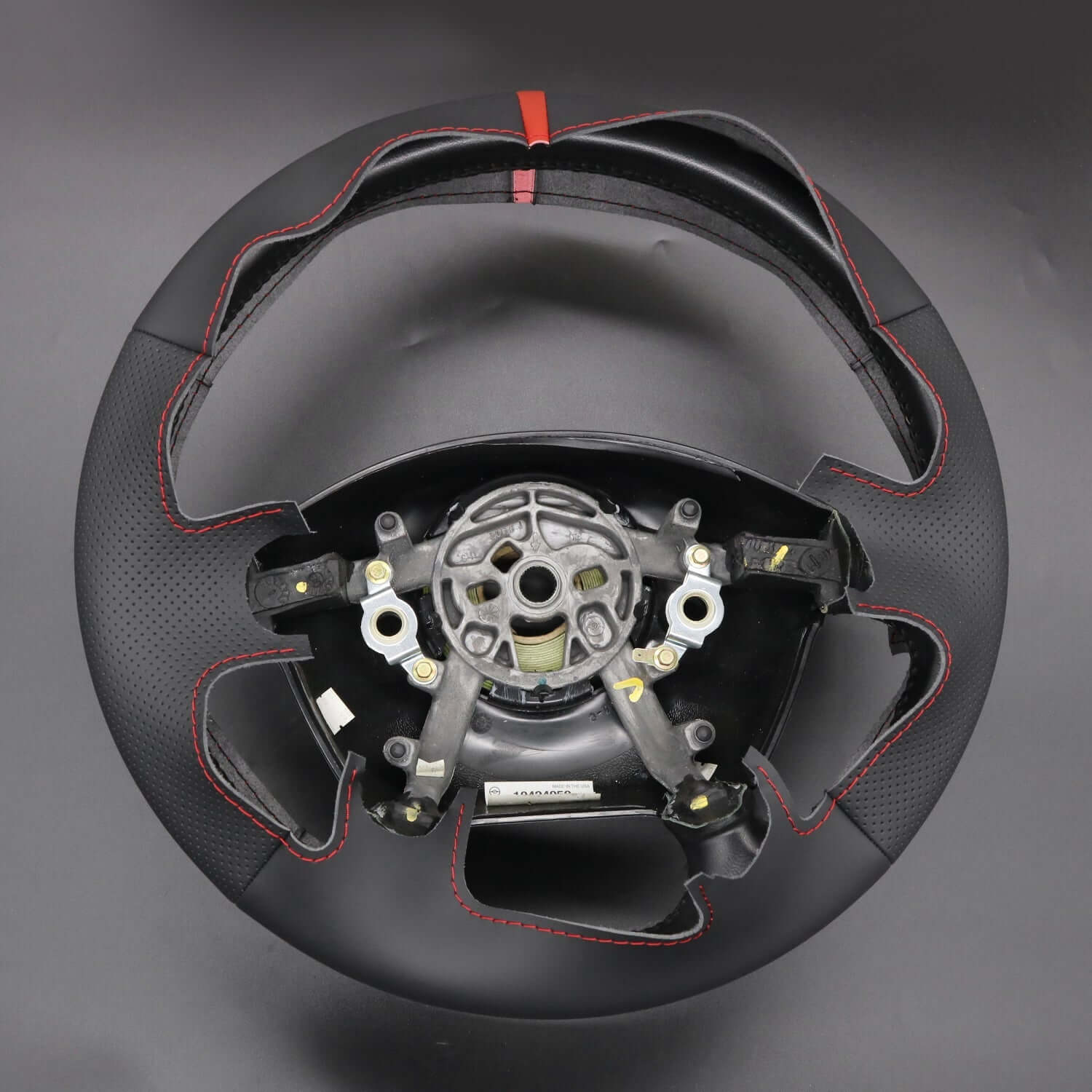 MEWANT Black Leather Suede Car Steering Wheel Cover for Chevrolet Corvette (C5) - Alcantara, Leather, Carbon Fiber, Easy Install, Non - Slip, Best Steering Wheel Cover