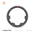 MEWANT Black Leather Suede Car Steering Wheel Cover for Chevrolet Corvette (C5) - Alcantara, Leather, Carbon Fiber, Easy Install, Non - Slip, Best Steering Wheel Cover