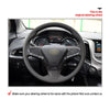 MEWANT Black Leather Suede Car Steering Wheel Cover for Chevrolet Cruze /Volt /New Cruze - Mewant Cover