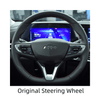 MEWANT Black Leather Suede Car Steering Wheel Cover for Chevrolet tracker 2022 - Mewant Cover