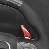 MEWANT Black Leather Suede Car Steering Wheel Cover for Dodge DURANGO R/T / CHALLENGER SCAT R/T - Mewant Cover