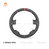 MEWANT Black Leather Suede Car Steering Wheel Cover for for Land Rover LR2 (L359) / Freelander 2 II(L359) - Mewant Cover