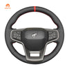 MEWANT Black Leather Suede Car Steering Wheel Cover for Ford Bronco - Mewant Cover