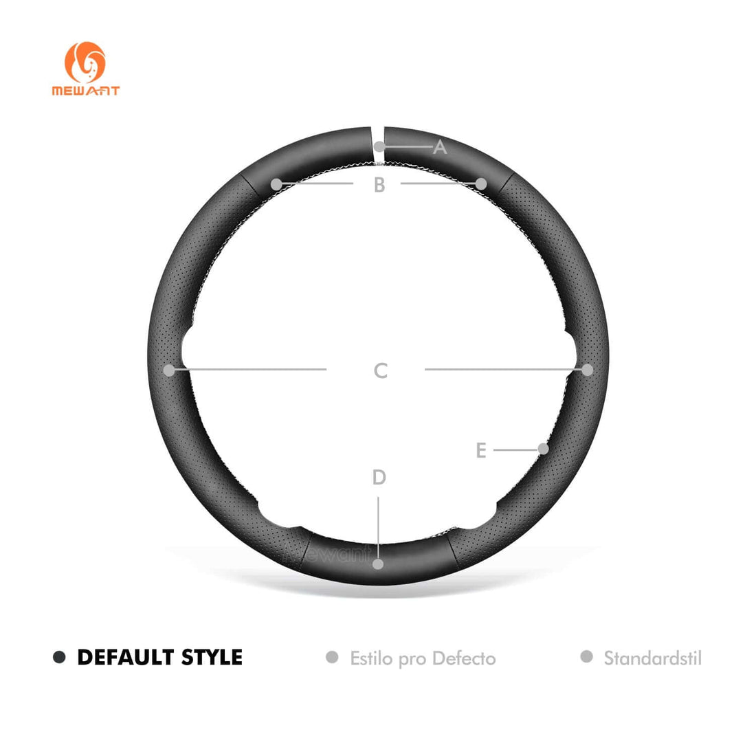MEWANT Steering Wheel Cover for Holden Commodore VV VZ SS Calais 2002-2007