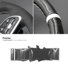 Bild in den Galerie-Viewer laden, MEWANT Black Leather Suede Car Steering Wheel Cover for Mercedes Benz W177 W205 C118 C257 W463 H247 X247 W167 - Mewant Cover
