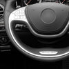 MEWANT Black Matter Carbon Fiber Black Leather Car Steering Wheel Cover for Mercedes Benz S - Class W222 2013 - 2017 - Alcantara, Leather, Carbon Fiber, Easy Install, Non - Slip, Best Steering Wheel Cover