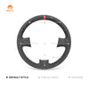 MEWANT Black Suede Car Steering Wheel Cover for Nissan 200SX S15 Silvia Skyline R34 GTR GT - R - Alcantara, Leather, Carbon Fiber, Easy Install, Non - Slip, Best Steering Wheel Cover