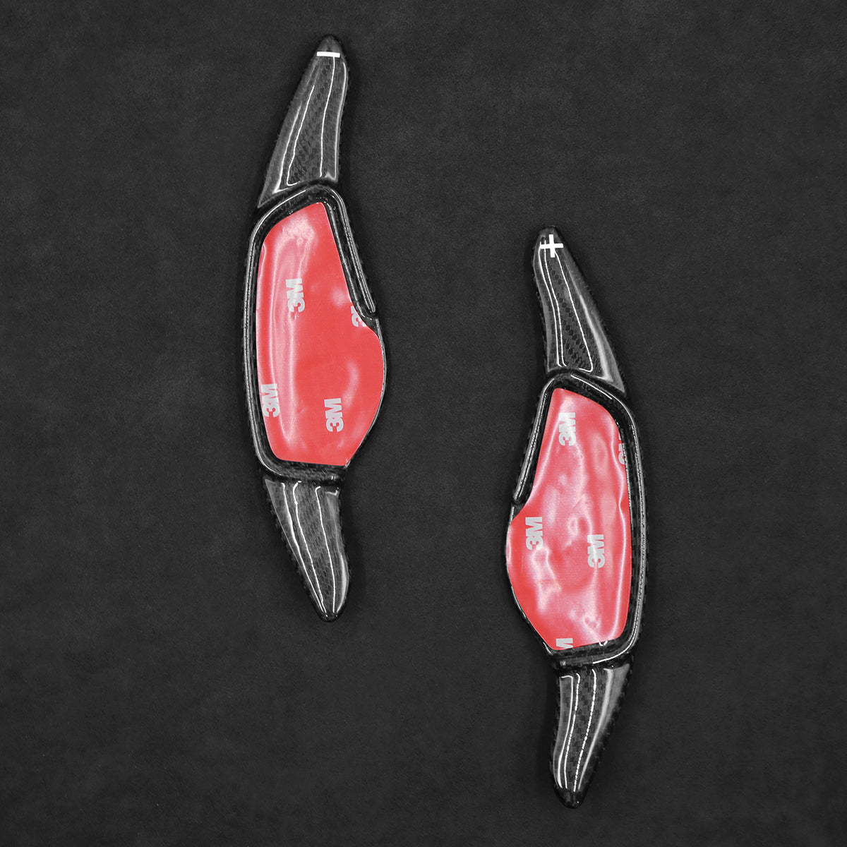 MEWANT Black Suede Carbon Fiber Car Steering Wheel Cover for BMW G20 F44 G22 G26 G30 G32 G11 G14 G15 G16 G01 G02 G05 G06 G07 G29 - Alcantara, Leather, Carbon Fiber, Easy Install, Non - Slip, Best Steering Wheel Cover