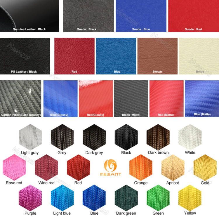 MEWANT Black Suede Carbon Fiber Car Steering Wheel Cover for Infiniti Q50 2018 - 2019 / Q60 2016 - 2018 / QX50 2018 - 2019 - Alcantara, Leather, Carbon Fiber, Easy Install, Non - Slip, Best Steering Wheel Cover