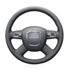 MEWANT Car Steering Wheel Cover for Audi A3 / A4 (B8) / A6 (C6) / A8 A8 L / Q5 / Q7 / S8 - Mewant Cover