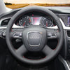 MEWANT Car Steering Wheel Cover for Audi A3 / A4 (B8) / A6 (C6) / A8 A8 L / Q5 / Q7 / S8 - Mewant Cover