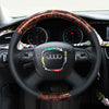 MEWANT Car Steering Wheel Cover for Audi A3 / A4 (B8) / A6 (C6) / A8 A8 L / Q5 / Q7 / S8 - Mewant Cover