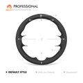 MEWANT Car Steering Wheel Cover for Ford Bronco Sport/ Ford Focus IV/ Kuga III Puma/ Bronco Sport/ Fiesta VII/ Maverick/ Tourneo Courier/ Tourneo Custom/ Transit/ E - Transit/Transit Courier/ Transit Custom/ Escape - Alcantara, Leather, Carbon Fiber, Easy Install, Non - Slip, Best Steering Wheel Cover