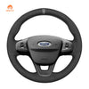 MEWANT Car Steering Wheel Cover for Ford Bronco Sport/ Ford Focus IV/ Kuga III Puma/ Bronco Sport/ Fiesta VII/ Maverick/ Tourneo Courier/ Tourneo Custom/ Transit/ E - Transit/Transit Courier/ Transit Custom/ Escape - Mewant Cover