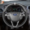 MEWANT Car Steering Wheel Cover for Ford Edge/ Fusion/ Mondeo/ S - Max/ Edge/ Galaxy - Mewant Cover