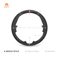 MEWANT Car Steering Wheel Cover for Ford Fiesta VI/ Fiesta VII/ Ecosport/ B - MAX/ Ka (Ka+)/ Tourneo Courier/ Transit Courier - Alcantara, Leather, Carbon Fiber, Easy Install, Non - Slip, Best Steering Wheel Cover