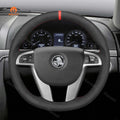 MEWANT Car Steering Wheel Cover for Holden Commodore (VE) 2006 - 2012 / Ute 2007 - 2013 / Calais 2006 - 2012 / Caprice 2006 - 2013 - Alcantara, Leather, Carbon Fiber, Easy Install, Non - Slip, Best Steering Wheel Cover