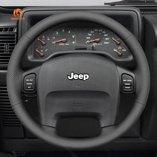 MEWANT Car Steering Wheel Cover for Jeep Wrangler Grand Cherokee - Mewant Cover