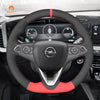 MEWANT Car Steering Wheel Cover for Opel Astra K Corsa F / VauxhallAstra K Corsa F Grandland X Insignia / for Holden Calais Commodore - Mewant Cover